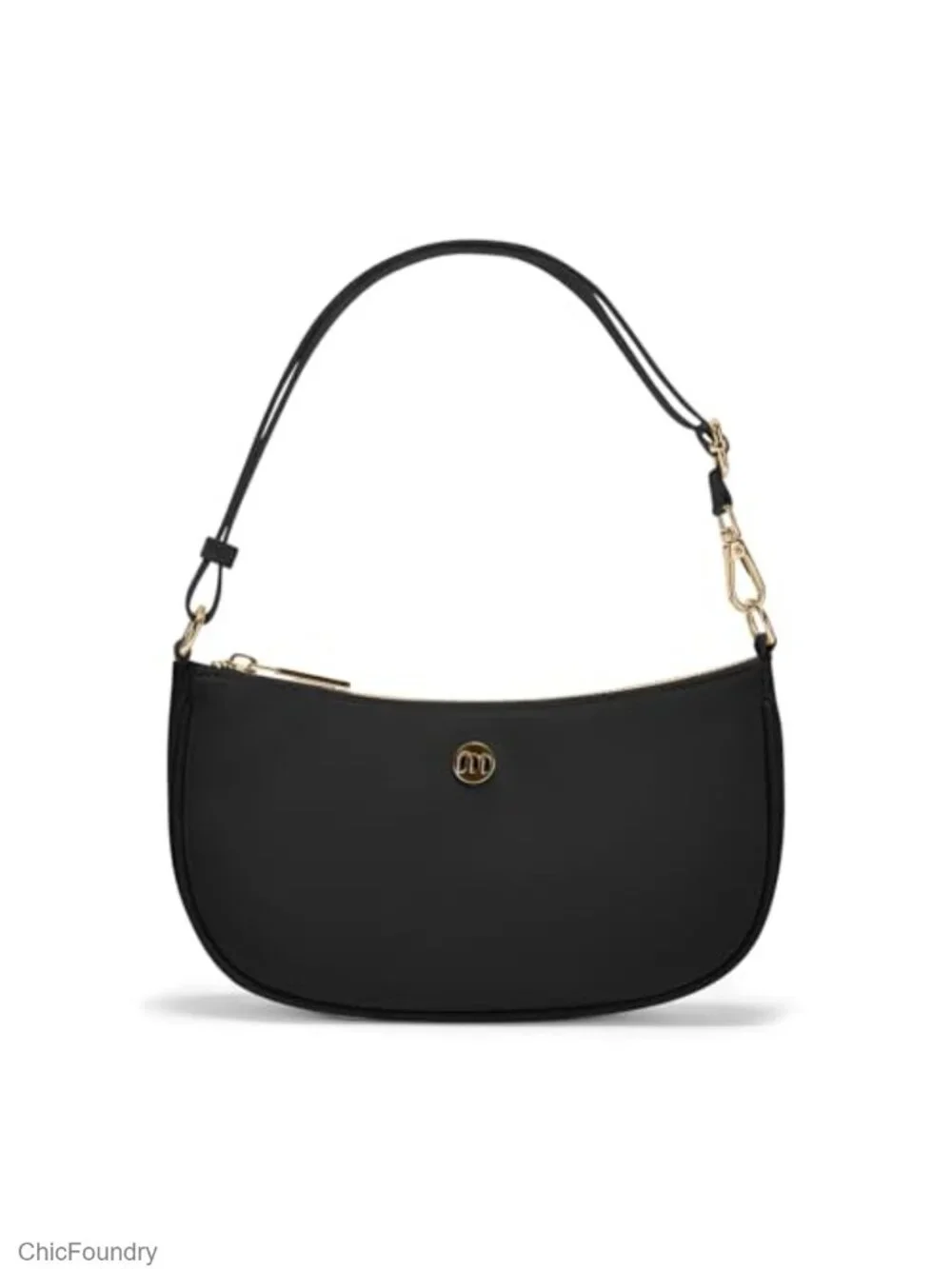 Women's Nylon Shoulder Bag Adjustable Strap Mini Clutch Purse